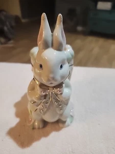Lenox Petals & Pearls Rabbit Bud Vase KG - Bild 1 von 5
