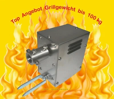 FENGTECH 230V AC Grillmotor Wechselstr. Getriebemotor 5U/min, Drehmoment ca.20Nm