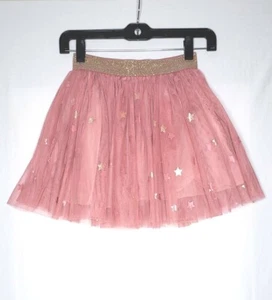 Cotton On Kids Cute Mauve Skirt Tutu Tulle with Sparkly Elastic Waist 7/8Y  - Picture 1 of 11