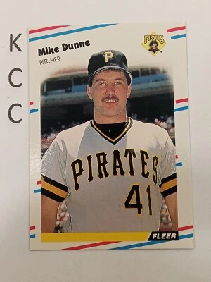 1988 Fleer MLB #328 Mike Dunne Baltimore Orioles - Image 1 of 2