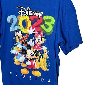 Disney Florida Mickey, Minnie and Friends 2023 T-shirt Size Medium Unisex - Picture 1 of 7