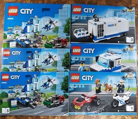 INSTRUCTIONS ONLY - LEGO 60316 City Police Station & 60139 Police Mobile Command