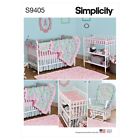 SIMPLICITY 9405 BABIES NURSERY CRIB ACCESSORIES Sewing Pattern Skill: EASY