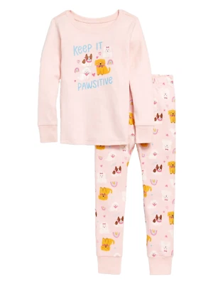 New 2pc Pink Old Navy Puppy Dog PJS Pajama Set Size 5T NWT - Image 1 of 2