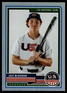 2023 Panini Estrellas y Rayas JACK MCKERNAN PLATA PRIZM #32 - Imagen 1 de 2