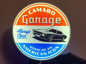 Camaro Deluxe XL LED Uomo Cave Insegna Personalizzata - Foto 1 di 3