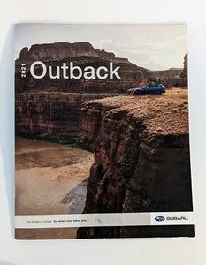 2021 SUBARU OUTBACK 26-page Original Sales Brochure - Imagen 1 de 2