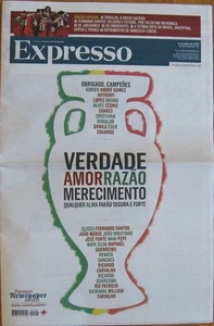 Portugal Campeón Fútbol UEFA Eurocopa 2016 Coleccionistas Ed.Expresso Periódico - Imagen 1 de 7