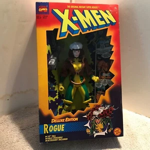 TOY BIZ MARVEL COMICS X-MEN ROGUE DELUX EDITION 10” FIGURE SET NIB VERY RARE - Picture 1 of 7
