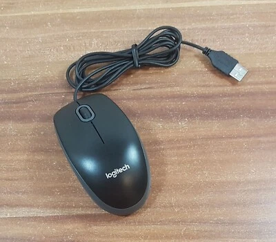 Optische Maus USB OPTICAL SCROLL WHEEL MOUSE Logitech B100 - Bild 1 von 3