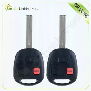 2 Replacement For 1998 1999 2000 2001 2002 Toyota Land Cruiser Key Fob Remote - Picture 1 of 7