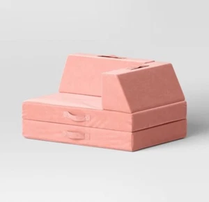 Kids Modular Seating Solids Tonal Pink - Pillowfort - New - Picture 1 of 8