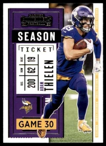 2020 Panini Contenders Adam Thielen Minnesota Vikings #46 Base Card - Picture 1 of 2