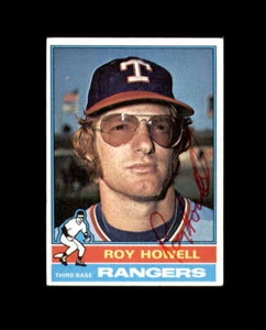 Roy Howell Signed 1976 Topps Texas Rangers Autograph - Picture 1 of 2