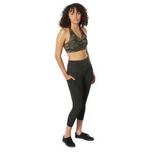 Rothco Womens Essential Leggings with Pockets - Picture 1 of 17