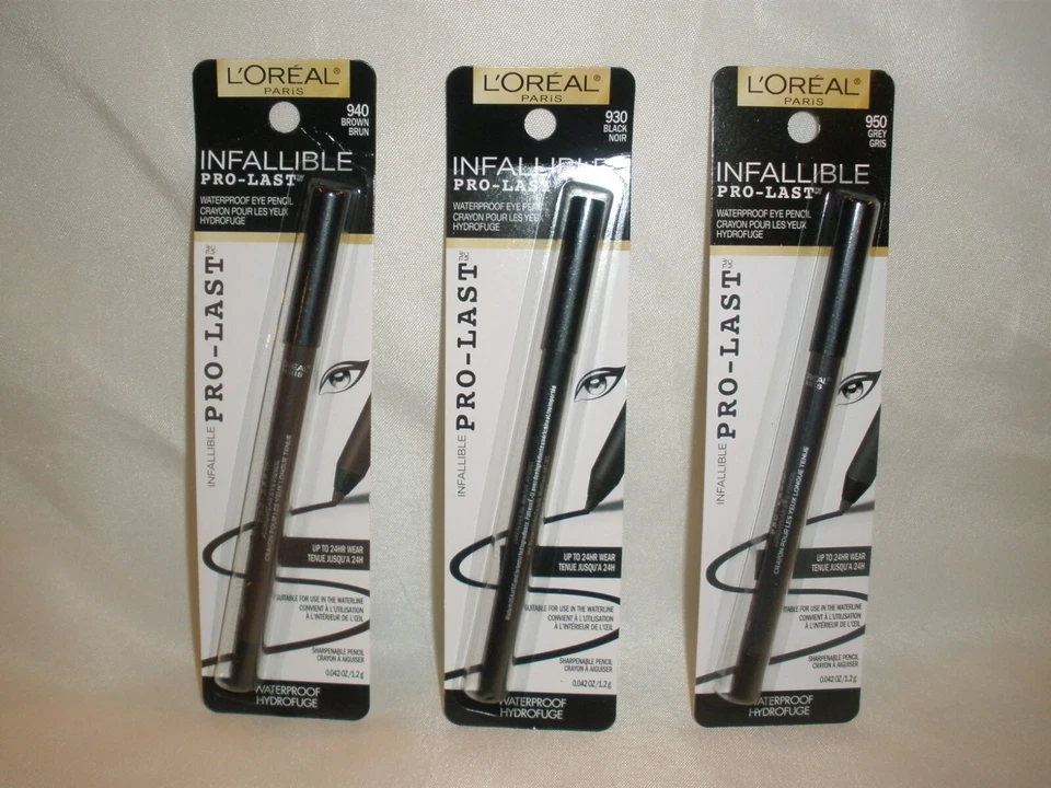New Loreal Infallible Pro-Last Waterproof Eye Pencil Choose Your Shade - Image 1 of 1