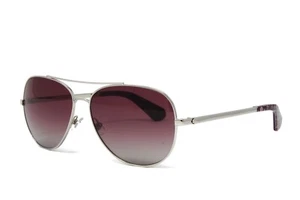 Kate Spade Pilotenbrille Avaline2/S YB7 silberfarben 58 mm rote Gläser mit Farbverlauf NEU! - Bild 1 von 5