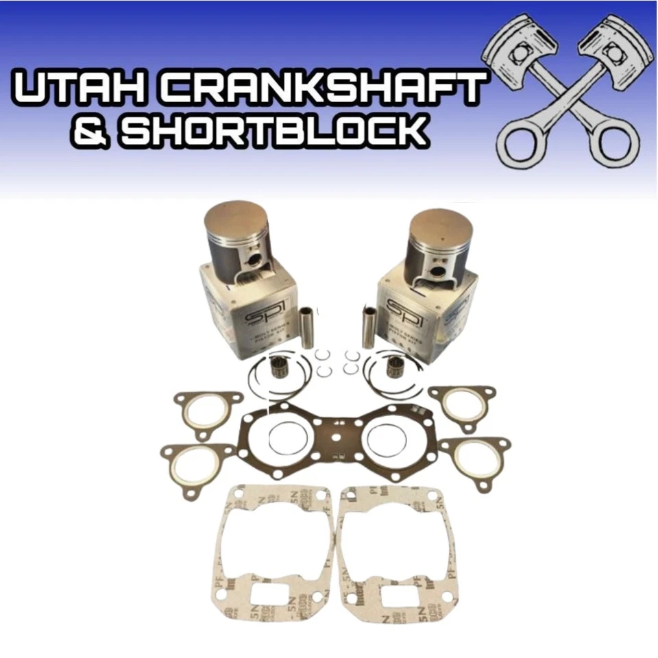 POLARIS 550 SPI PISTONS STD WINDEROSA TOP END GASKET KIT 1999-2003 99-03 2000 00 - Image 1 of 4