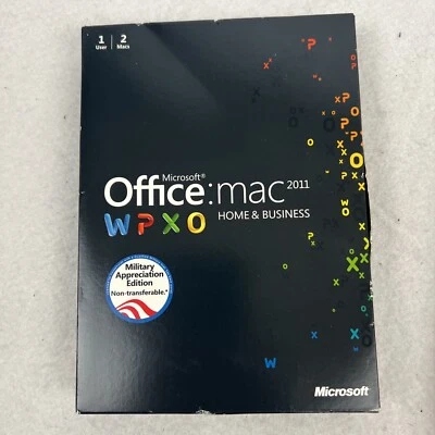 Microsoft Office Mac Home and Business 2011 - 1 User | 2 Macs - Image 1 of 3