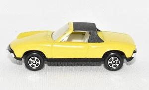 Vintage Playart Porsche 914 Mustard Yellow Car Hong Kong - Picture 1 of 9