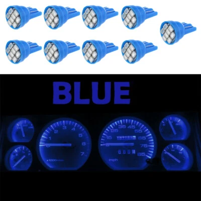Gauge Cluster LED Dashboard Bulbs kit Blue For Jeep 1984-1996 Cherokee Wagoneer - Image 1 of 4