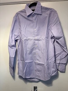 BN Austin Reed Long Sleeve Wrinkle Free Lilac/Purple Stripe Size M - Picture 1 of 2
