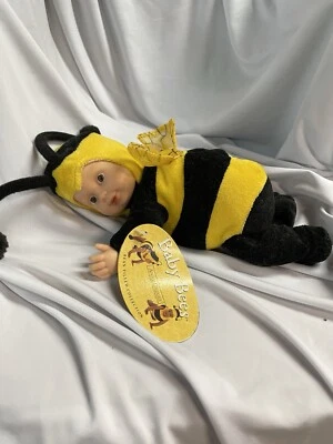 Muñeca Anne Geddes Baby Bees colección llena de frijoles excelente estado Foto 1 de 3