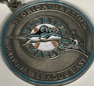 Florida Marlins Vintage 1996 National League East Pewter Keychain - Picture 1 of 4