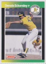 1989 Donruss Baseball's Best #134 Dennis Eckersley Oakland Athletics