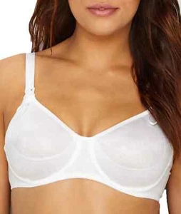 Anita Basic Nursing Bra Underwired Drop Cup Maternity 5035 White - Size 38I NEW - Picture 1 of 3