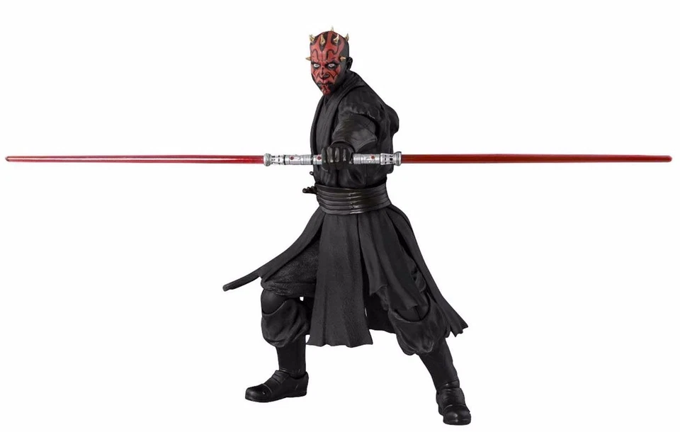 S.h. Figuarts Star Wars Darth Maul Episode 1 1st Production Red Bandai Logo 2015