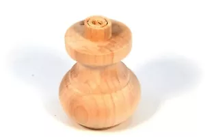 4xPcs Wooden Furniture Feet Wood Base for Furniture & Cabinets Diameter 74mm Furniture Feet - Picture 1 of 4