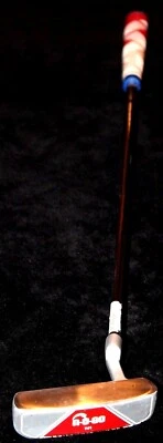  N-U-Go N1 Men's Golf Putter, Steel w/ Champ Rubber Grip, Right Hand, Red  - Image 1 of 4
