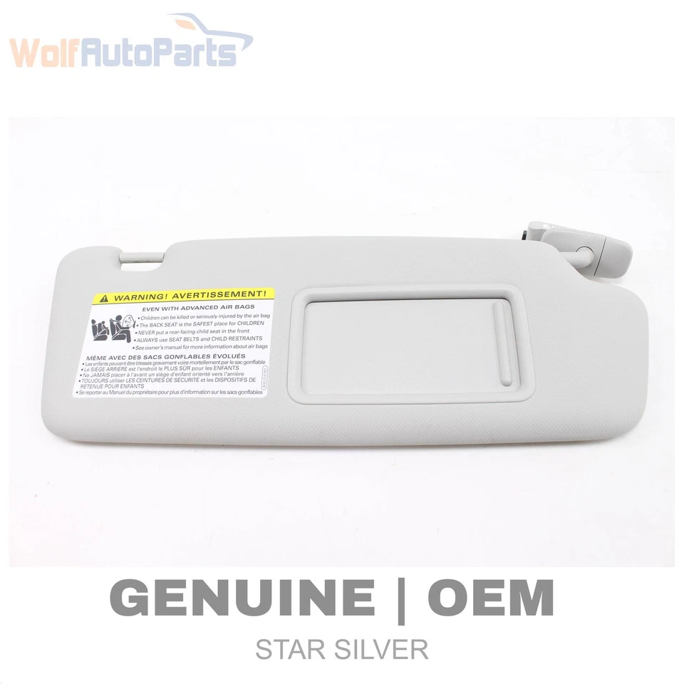 2009-2012 AUDI A4 QUATTRO - Right SUN Visor / Mirror 8K0857552L - Image 1 of 4