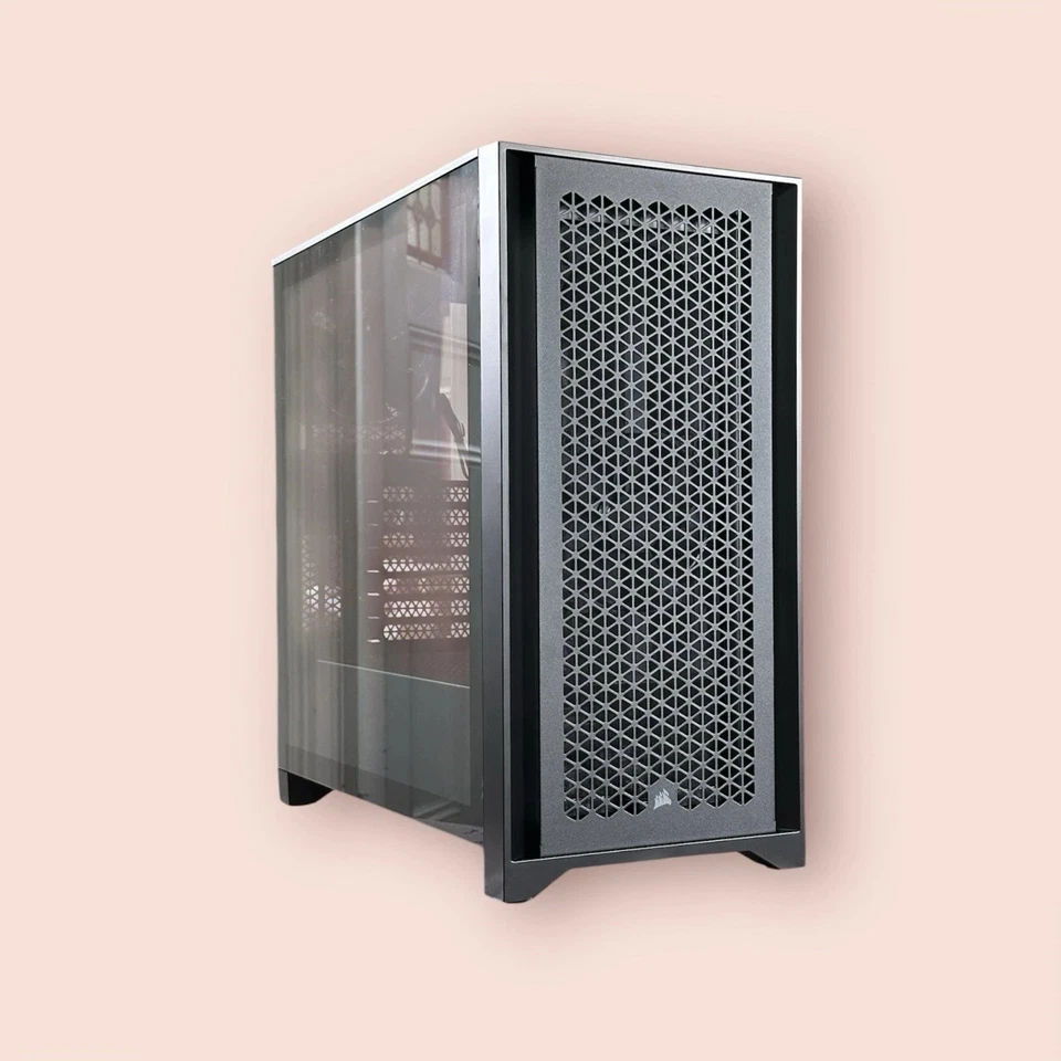 @LIGHT USE/READ IN@ Corsair 4000D AIRFLOW Mid Tower TG Gaming Case MCO17 - Image 1 of 4