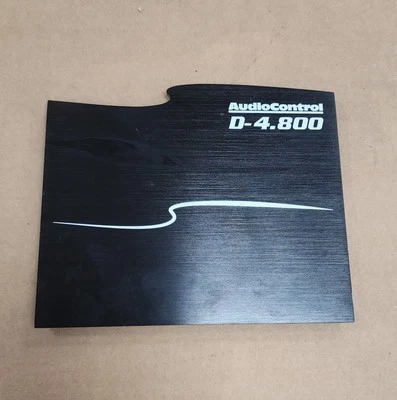 OEM Audio Control D-4.800 Car Amplifier Replacement COVER PANEL PLATE ONLY - Image 1 of 4