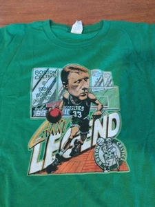 Vtg Larry Bird Legend Caricature Shirt 2XL - Picture 1 of 11
