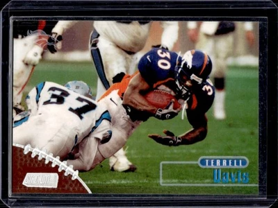 1998 Stadium Club Terrell Davis #50 Broncos - Image 1 of 2
