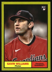 2024 Topps Archives #76 Gavin Williams Yellow Foilboard - Picture 1 of 2