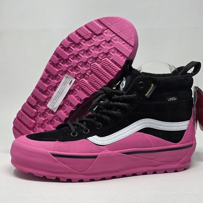 VANS SK8 Hi MTE-2 Botas de Senderismo Para Hombre Talla 8.5 Para Mujer 10 Dip Rosa Negro Gamuza Nuevas  Foto 1 de 4