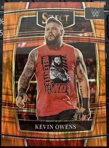 2022 WWE Select Kevin Owens Orange Flash Concourse Level #32 KO Prizm SP - Picture 1 of 2