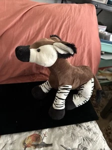 Gabz Webkinz Okapi 8" Plush Beanie Safari Stuffed Animal African Zoo No Code - Picture 1 of 6