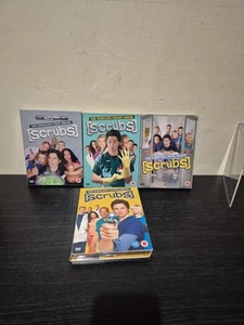 SCRUBS Season 1-4 Complete Series Collection Boxset Mint Condition DVD (M9) - Picture 1 of 13