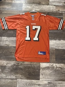 Camiseta deportiva Cleveland Browns #17 Edwards - Reebok mediana para hombre - Imagen 1 de 3