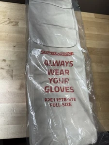 Safety Test Lineman's Borsa Guanti in Tela con Tasca "Indossa sempre i Guanti" NUOVO - Foto 1 di 3