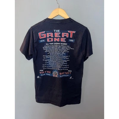 Camiseta de hockey vintage Wayne Gretzky The Great One NY Rangers 1979-1999 de la NHL Foto 1 de 4