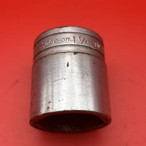 Snap-on 1/2" Drive 1-1/4" SAE Shallow Socket 6-point TW401 - Picture 1 of 4
