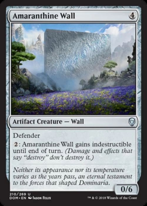 Amaranthine Wall - Light Play MTG Dominaria - Image 1 of 1
