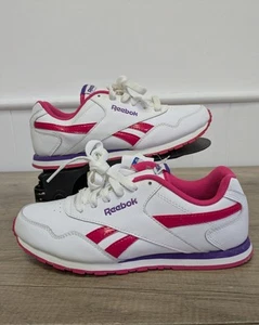 Ladies REEBOK Ortholite Trainers UK Size 5 Pink/ White /Purple - Look Unused - Picture 1 of 14