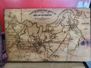 Raritan River Railroad Map - Picture 1 of 3
